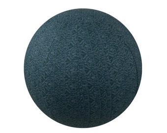 65cm Balance Ball Cover, Exercise Ball Cover, Yoga Ball Cover, Fitness Ball Cover, Fair Trade - Sage Rhapsody