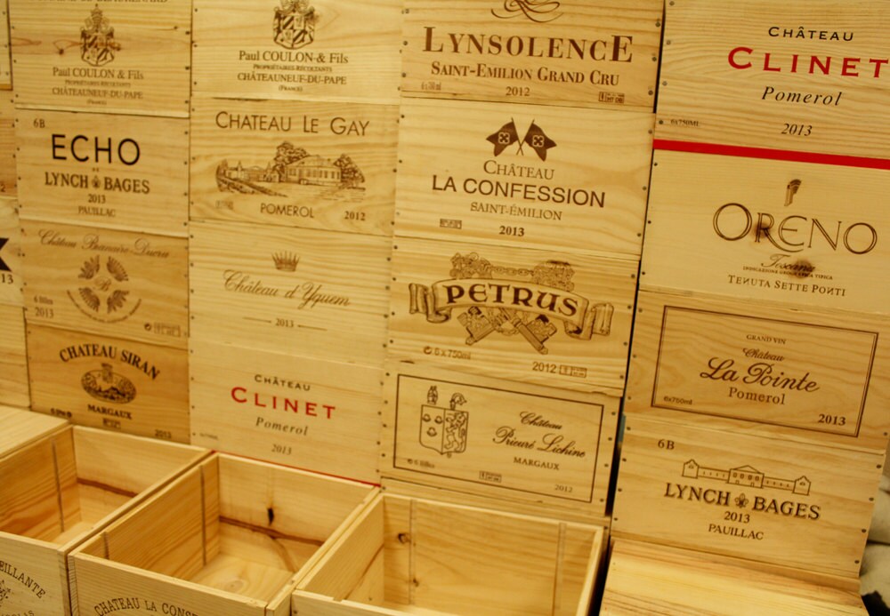 Wood Wine Crates 6Bottle Size
