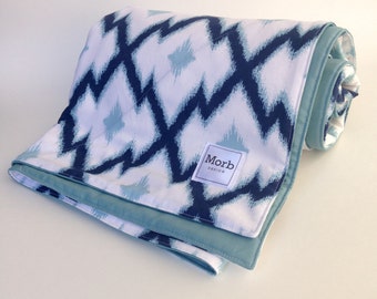 Whole Cloth Blanket, Minimalist Baby Gift, Handmade Baby Quilt, Neutral Crib Quilt, Neutral Crib Blanket, Geometric Baby Quilt, Minimalist