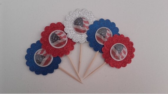 4th of july cupcake toppers flag cupcake toppers cake 4th of july cupcake toppers flag cupcake toppers cake