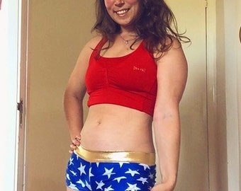 Size XS & L Wonder Woman Shorts