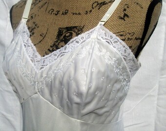 Vintage full slip circula 1980s EBV00011