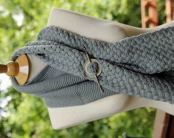 Highlands Scarf, Shawl, Cowl, Wrap, Shoulder Warmer READY TO SHIP