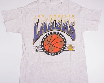 vintage lakers tshirt