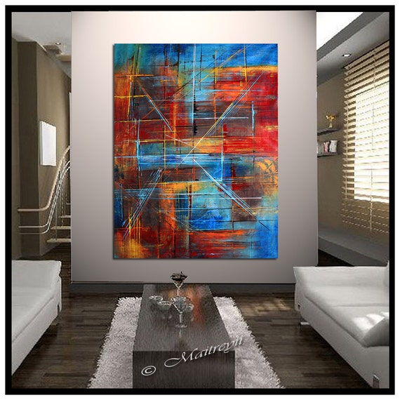 Modern Abstract 100% hand-painted Art Oil Painting Wall Decor