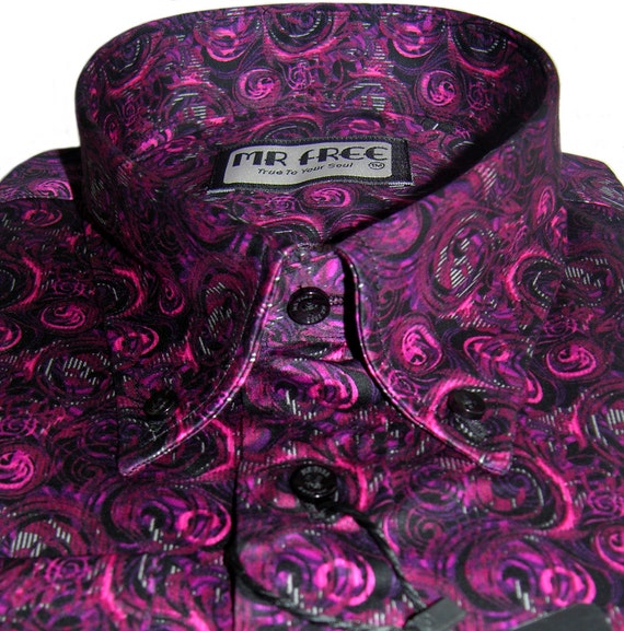 pink and purple mens shirt