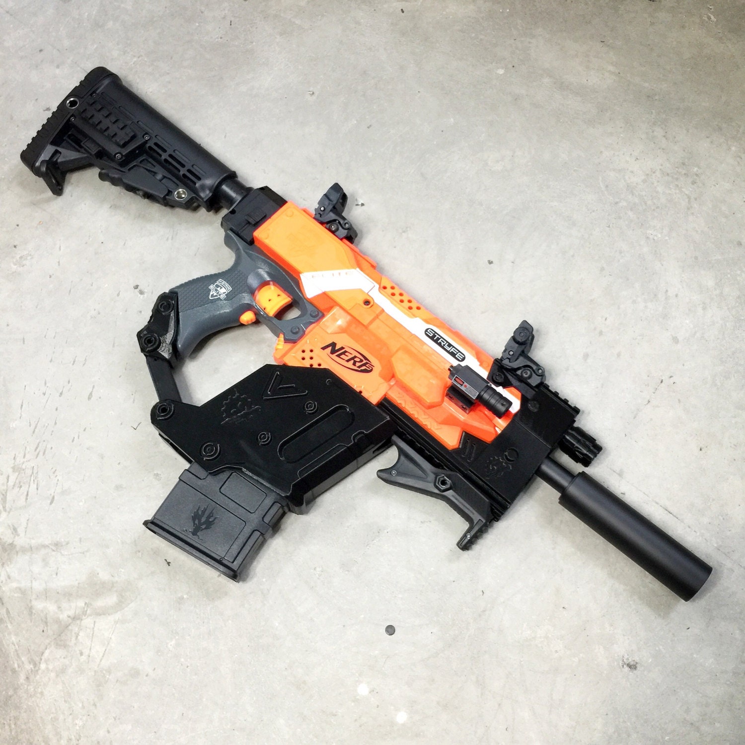 Nerf Stryfe Kriss Vector Conversion Kit by JLCustomsCreations