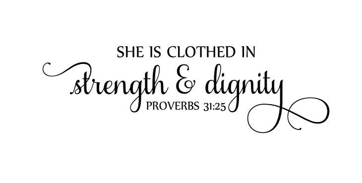 she is clothed in dignity coloring pages - photo #33