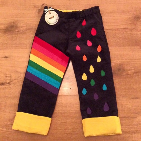 boys rainbow pants