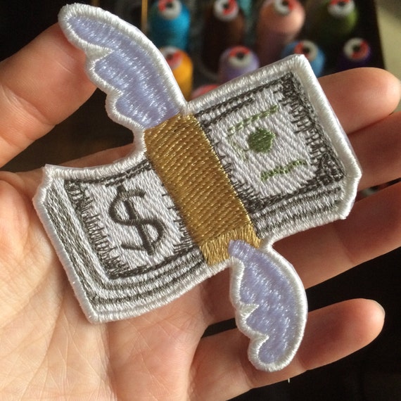 emoji-money-with-wings-patch