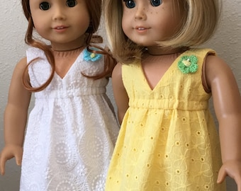 Salina Sundress for 18" American Girl Doll
