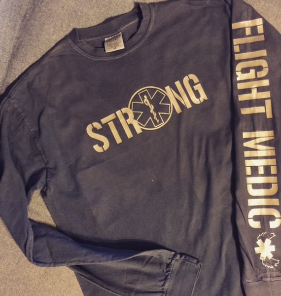 Flight Medic EMS Shirt. can be customized further for