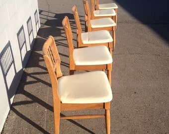 SALE Mid-Century Danish Dining Chairs Set of 6