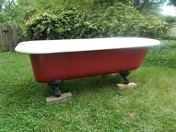 long clawfoot tub