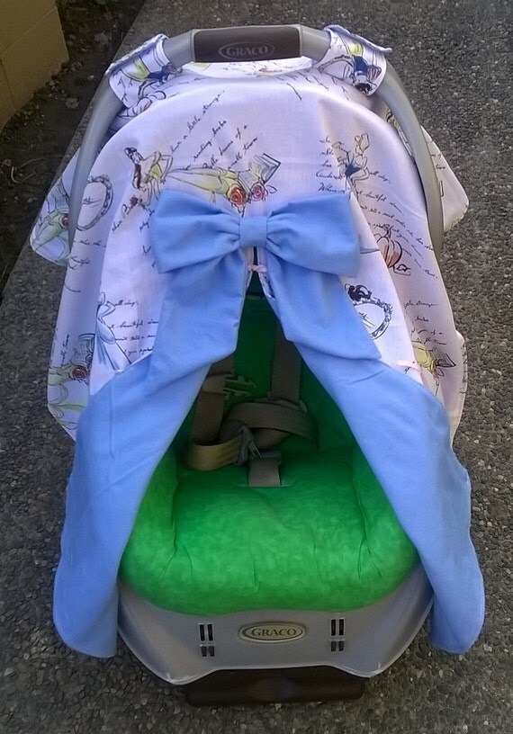 Disney Car seat cover Car seat Canopy Princess car seat