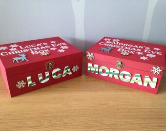 Christmas eve box, christmas tradition, Christmas eve kids, the night before, personalised box, Christmas eve gift, Christmas tradition