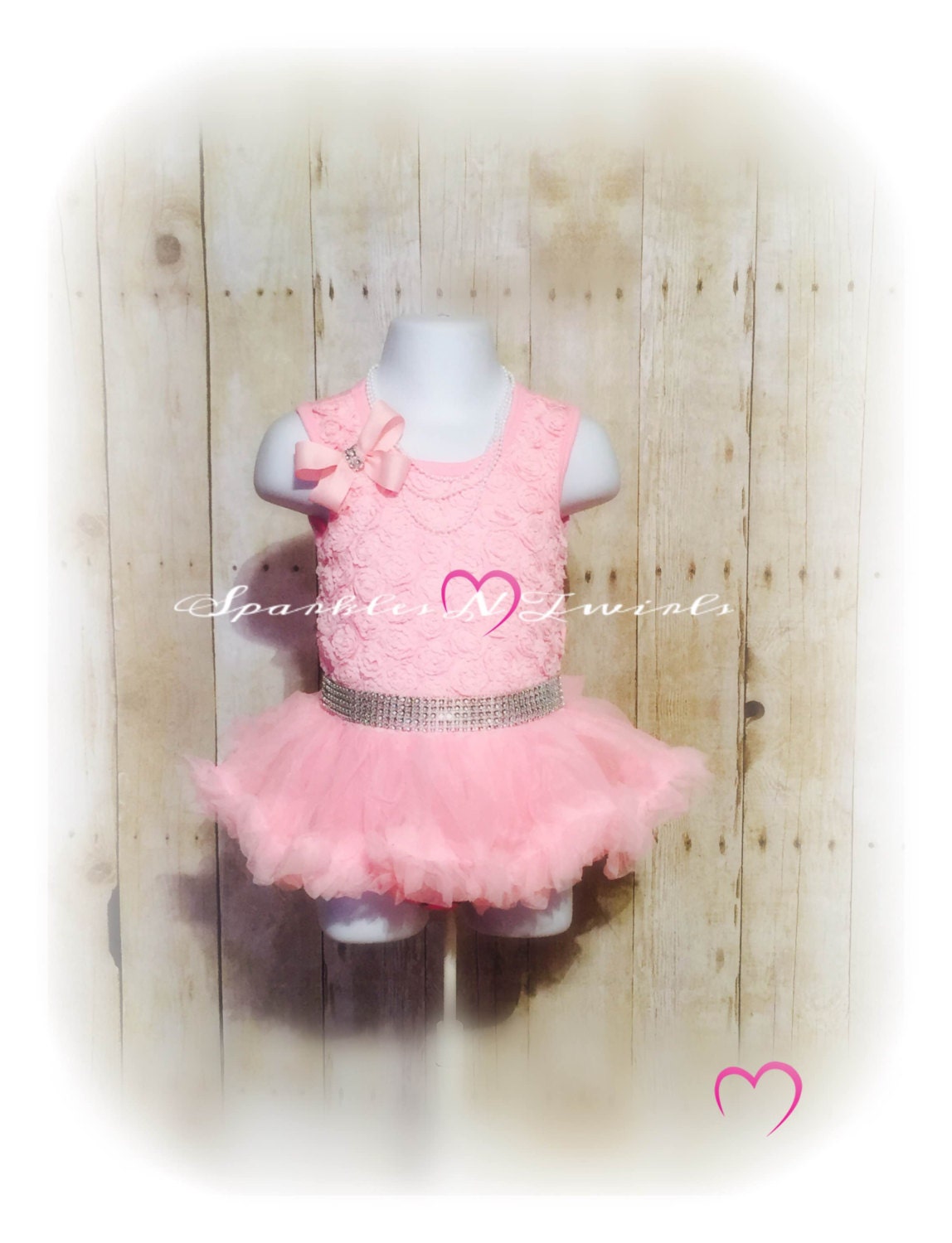 Baby rhinestone tutu onesie free shipping by SparklesnTwirls