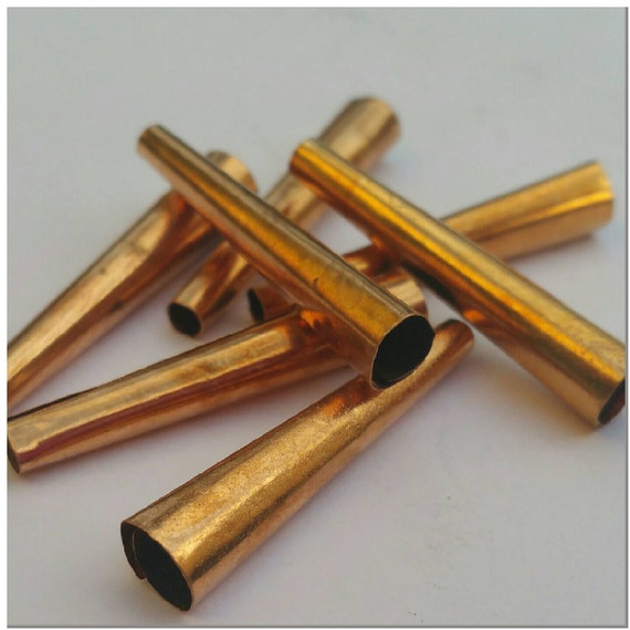 Solid Copper Jewelry End Cones Necklace Beading End Cones