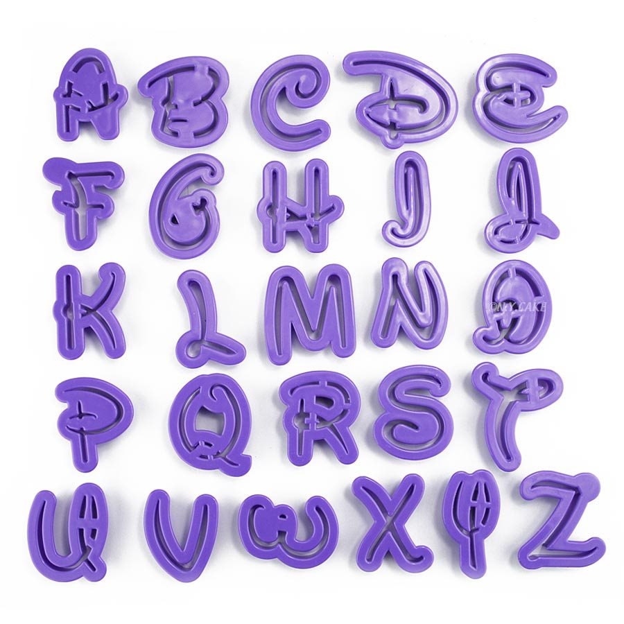 Fancy Alphabet Cutter Set