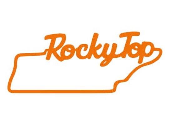 Tennessee Rocky Top Decal by FrannysShop1 on Etsy
