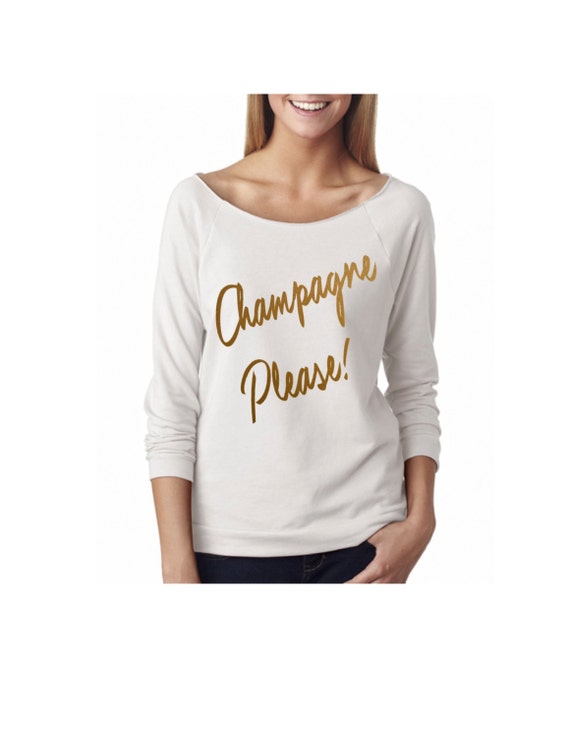 champagne glass shirt