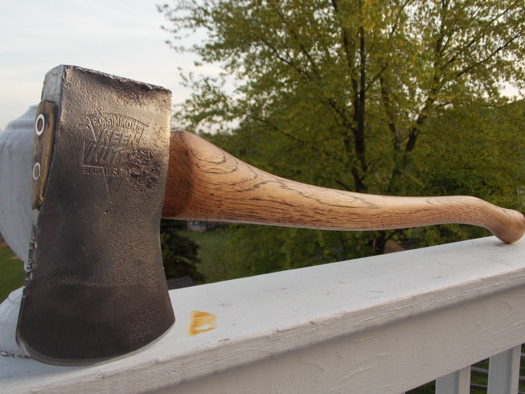 Keen Kutter Black Jack SB axe with new 27 in handle of