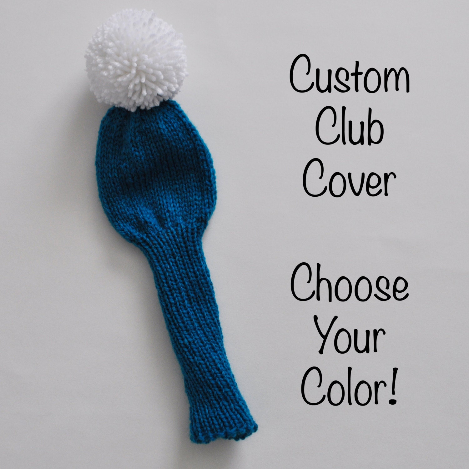 Custom Golf Club Cover Fits 3 or 5 Woods by DesignsbyLKiedaisch