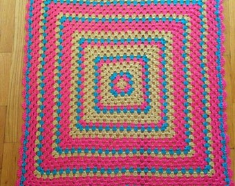 Pink Baby Blanket for Girl Soft Lined Fabric Baby Afghan