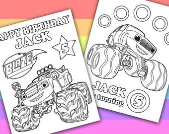 Blaze birthday | Etsy