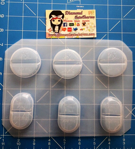 Chill pill molds by on Etsy