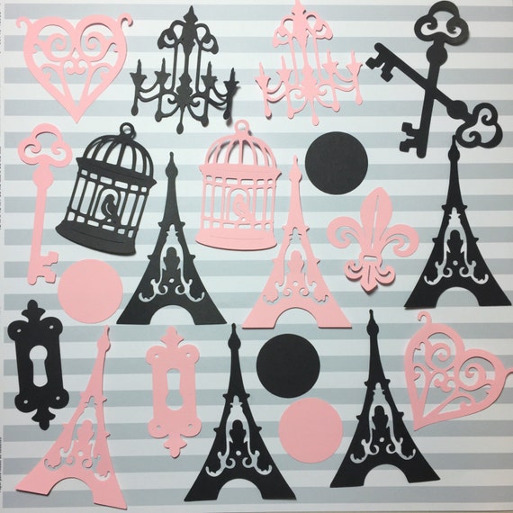 Paris Baby Shower Paris Theme Paris Party Cutouts Paris