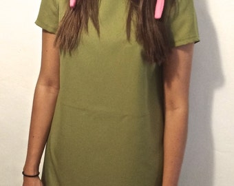 Green Cosplay Dress - Perfect for Bunny Hat - All Sizes