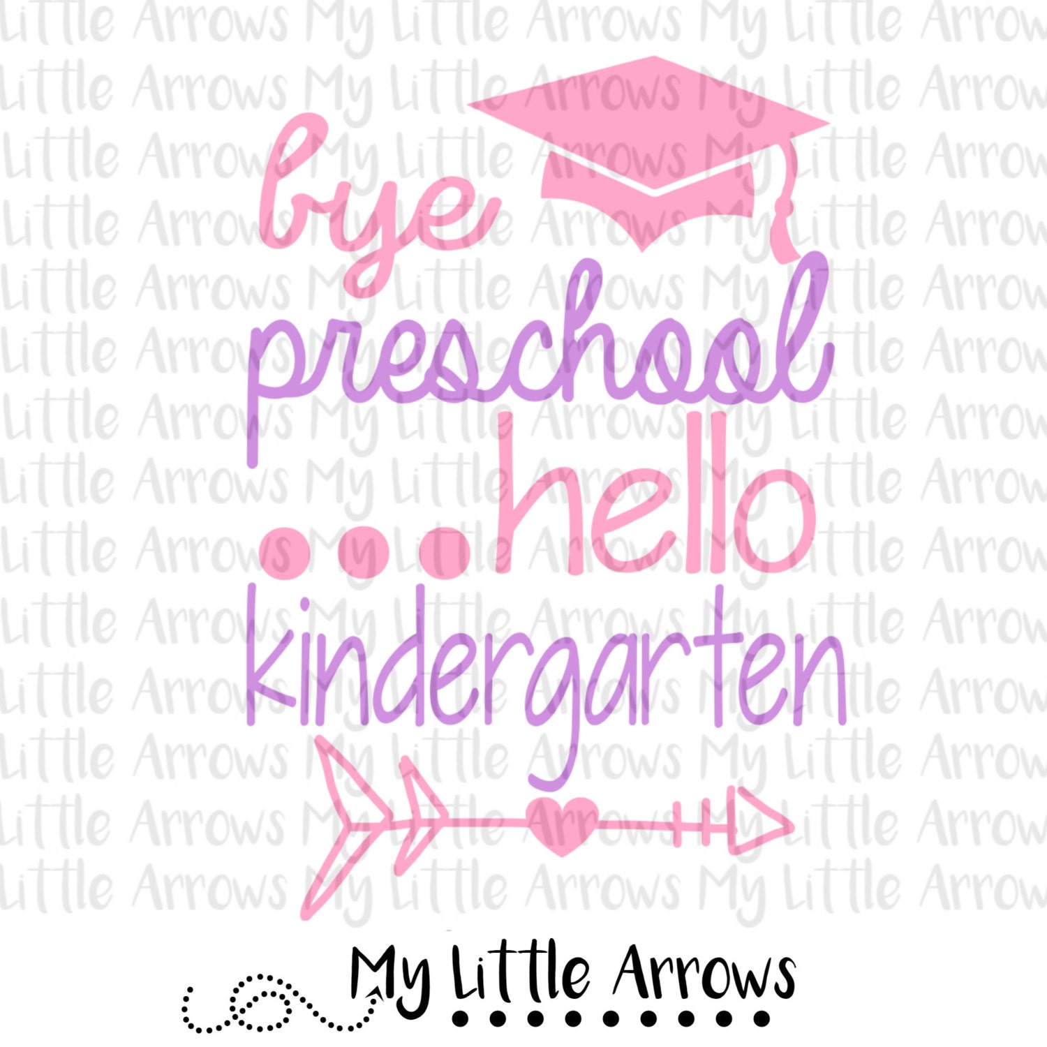Download Pre-k graduation SVG DXF EPS png Files for Cutting Machines