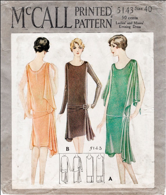 1920s Patterns Vintage Reproduction Sewing Patterns