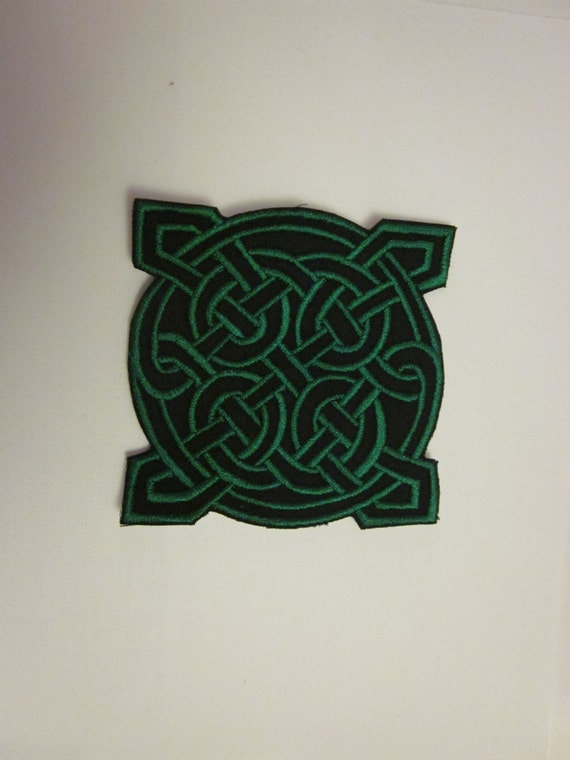 celtic knot iron on patch