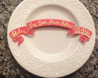 Table name tag | Etsy