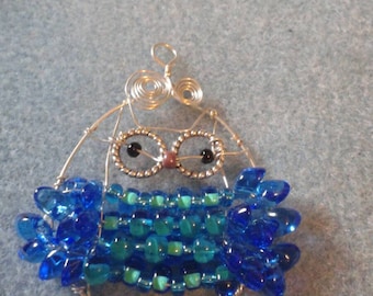 Grandma Hoot Owl pendant necklace