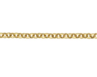 14k Gold Filled Rolo Chain 1.4mm Unfinished Rolo Chain by