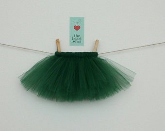 Green Tutu, St. Patrick's Day Tutu, Christmas Tutu, Baby Girl Tutu, Newborn Tutu, Green, Baby Girl, Newborn, Girl, Tutu