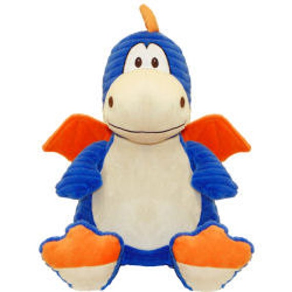 giant blue dragon stuffed animal