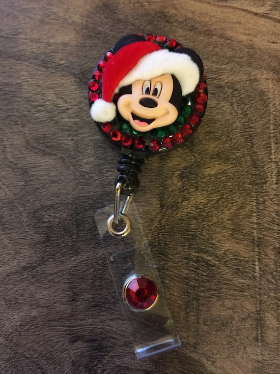 Disney Christmas badge reel