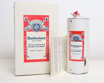 Vintage Budweiser can camera