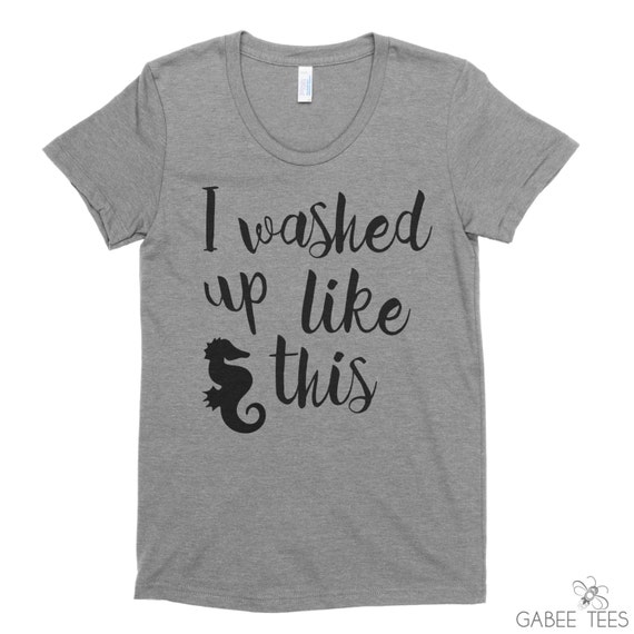 Funny Beach Shirts Mermaid TShirt Vacation Shirt by GabeeTees