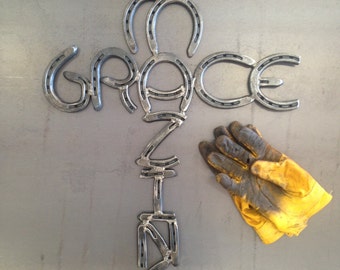 horseshoe cross grace amazing