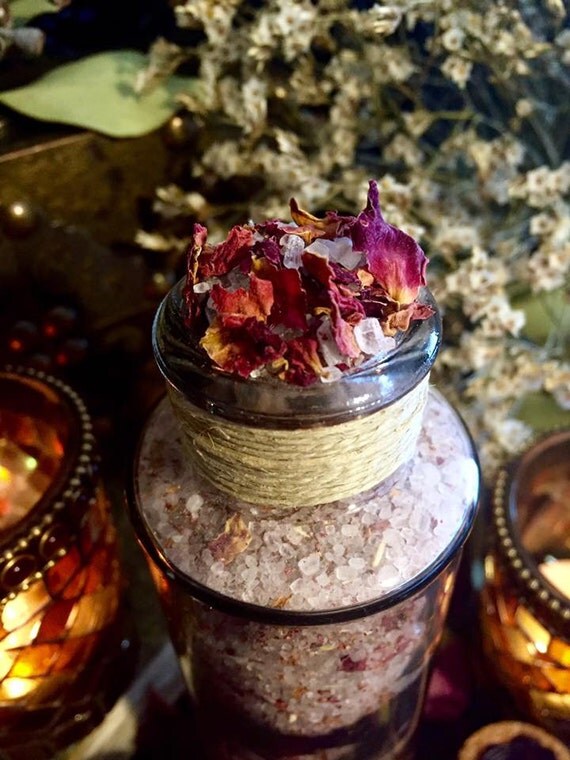SEX GODDESS Sacred Ritual Bath Soak Crystals by BlackthornandRose