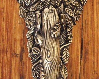 Pewter, Green Man Door Knocker
