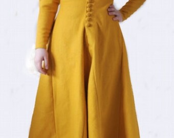 Items similar to Italian Renaissance Linen Kirtle Gown Dress - Custom ...