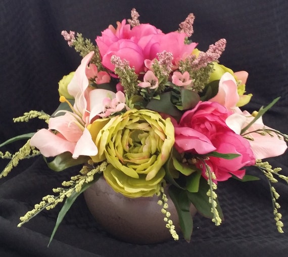 Silk Flowers Artificial Flowers Silk Floral by DesignsByDiana2016