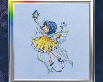 LanSvit CROSS-STITCH KIT "In a Spring Mood" (D-049)