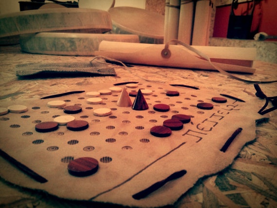 Petteia Of Achilleas Collectors Edition On Leather Petteia Of Achilleas Collectors Edition On Leather